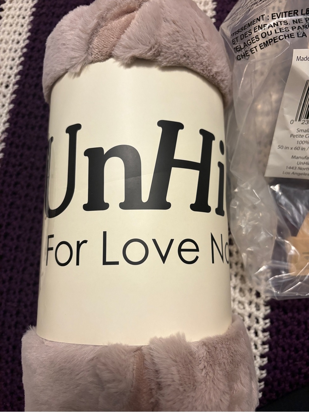 UnHide Blanket 50x60 - rose color